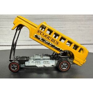 Hot Wheels Redline S'COOL BUS Yellow Enamel Heavyweights
